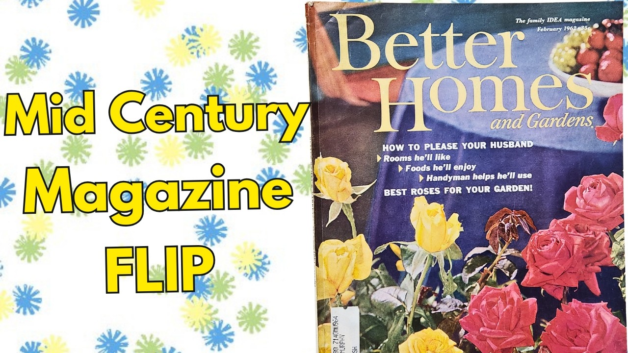 Exploring Mid Century Print Ads | Better Homes & Gardens Feb 1962 | Magazine Flip Through