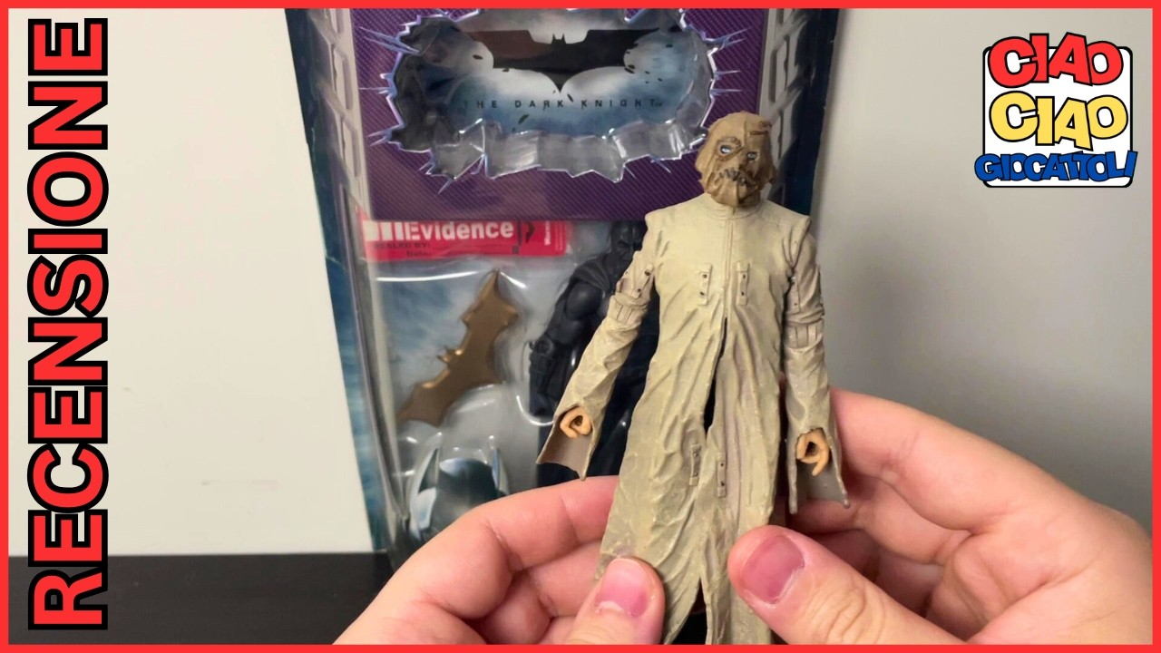 Recensione: Scarecrow the dark knight spaventapasseri il cavaliere oscuro Mattel movie masters
