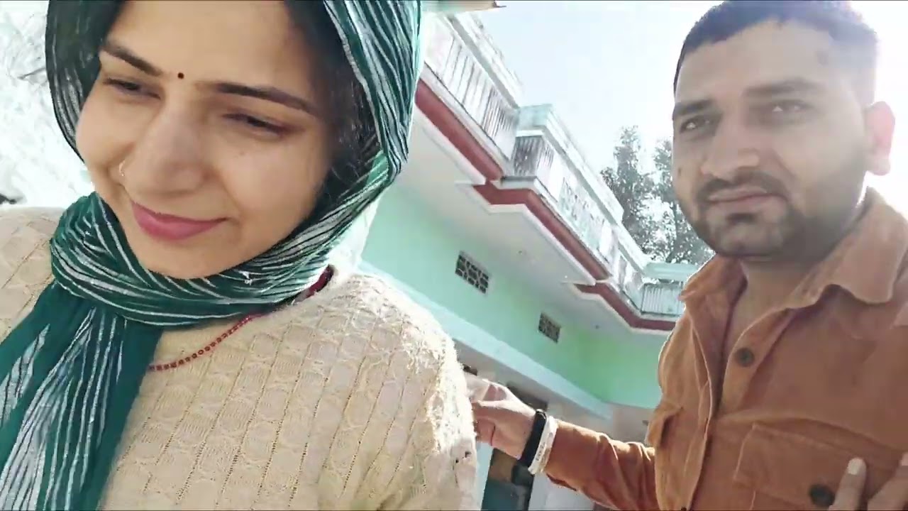 Aaj  sari ristedari me tyohar deke aaye 😍 #viral #vlog #reels #family #familyvlog 