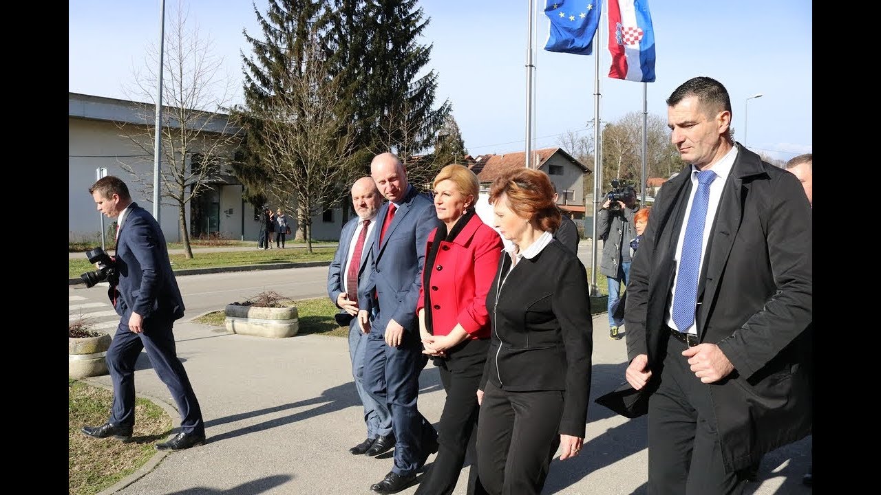 Predsjednica u obilasku SŠ Bedekovčina