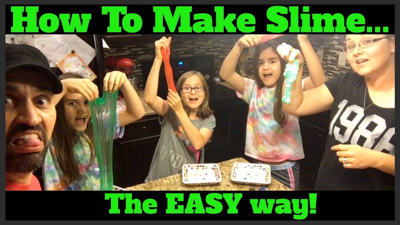 How To Make SLIME the EASY Way w/ Cra-z-Art Slime Activator!