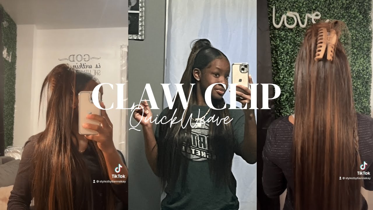 Trendy Claw Clip Quick Weave