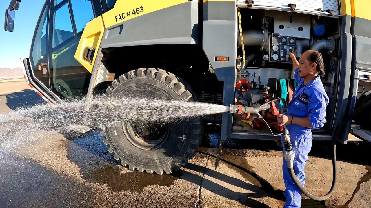 High-pressure Rapid Intervention Operation of Rosenbauer Panther 6x6(CA-5)