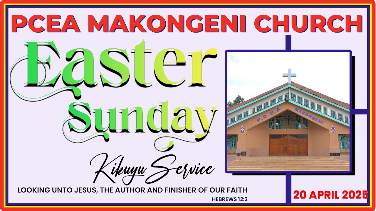 EASTER SUNDAY SERVICE | 20 APRIL 2025