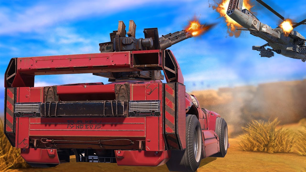 Keeping the Skies In Crossout CLEAR! | Aerial Deterrent