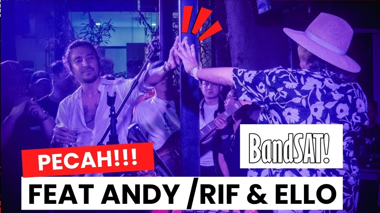 BANDSAT! Ft MARCELLO TAHITOE & ANDY /rif ‼️‼️ PERFORM PALING ROCK N ROLL DI BANDUNG ‼️