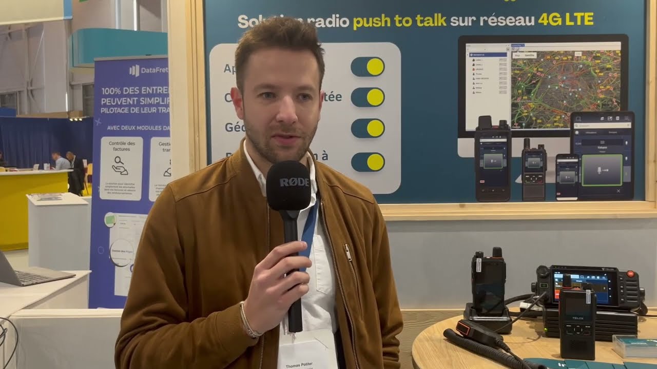 Solution Radio LTE 4G pour le Transport et la Logistique