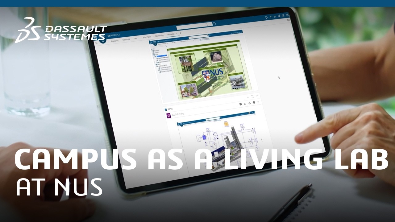 Campus as a Living Lab @ National University of Singapore | Powered By Dassault Systèmes