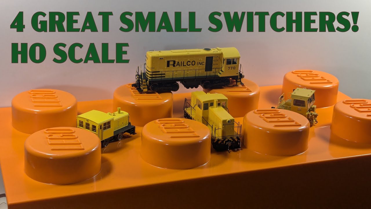 4 Great Small Switchers for your HO layout