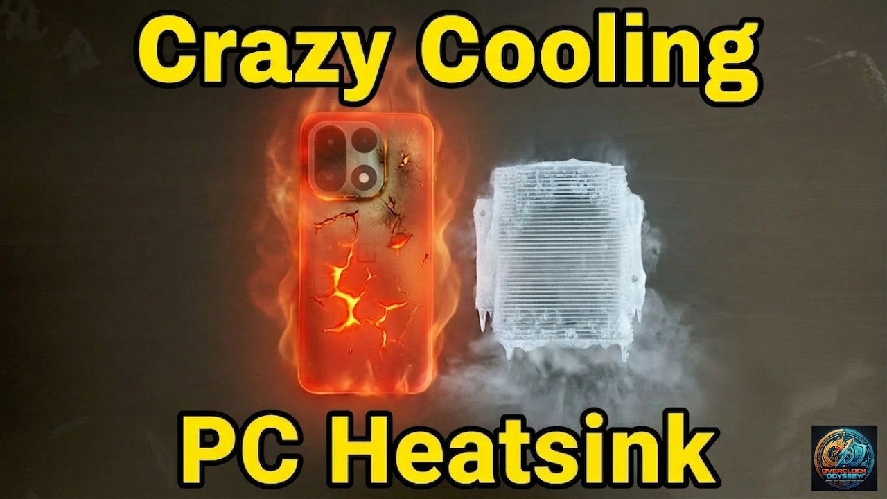 Maximized Cooling! Heatsink on Oneplus 15