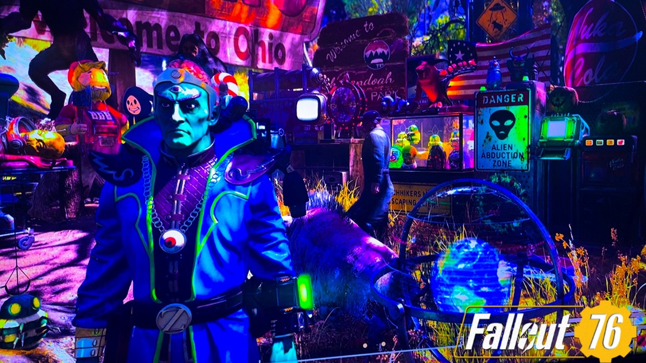 Fallout 76 invasores de la Galaxia eventos, diarias online ps5 Gameplay Español  {4K ultra hd}