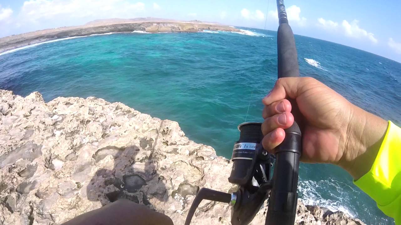 Extreme Rock Fishing Aruba