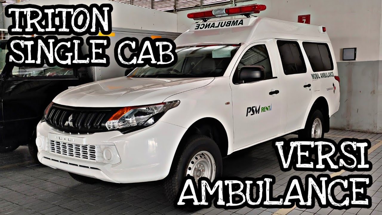MITSUBISHI TRITON JADI MOBIL AMBULANCE