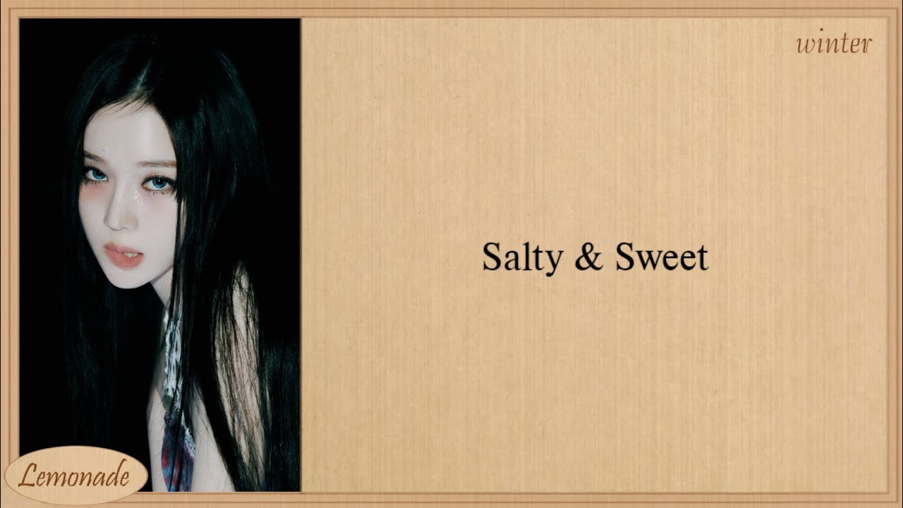 aespa Salty & Sweet Easy Lyrics