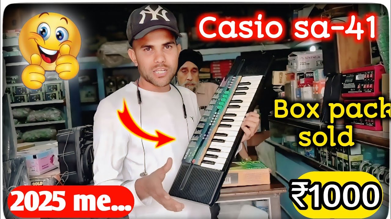 #Casio_sa-41 full Unboxing 2025.... Casio sa-41 new model ₹10000 #piano #casio41
