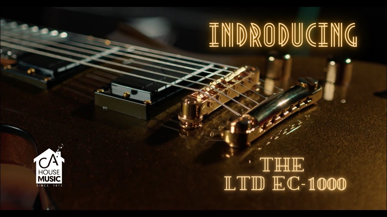 THIS COLOR IS INSANE!! LTD EC-1000 in GOLD ANDROMEDA DEMO