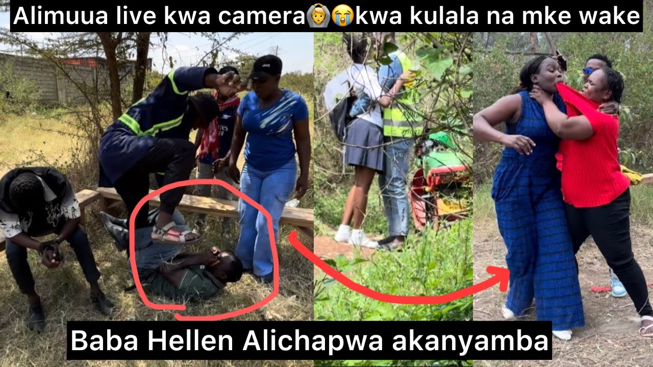 Finally baba Hellen meets baba Abigael,see what these men did to each other after kujua anagongewa🤣
