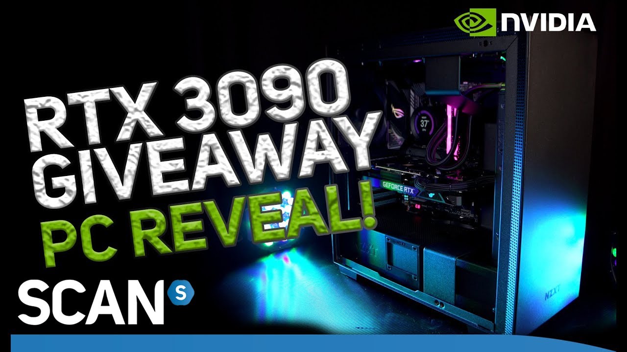 Scan RTX 3090 launch GIVEAWAY - FULL PC REVEAL! 3XS Vengeance R9 Gaming PC