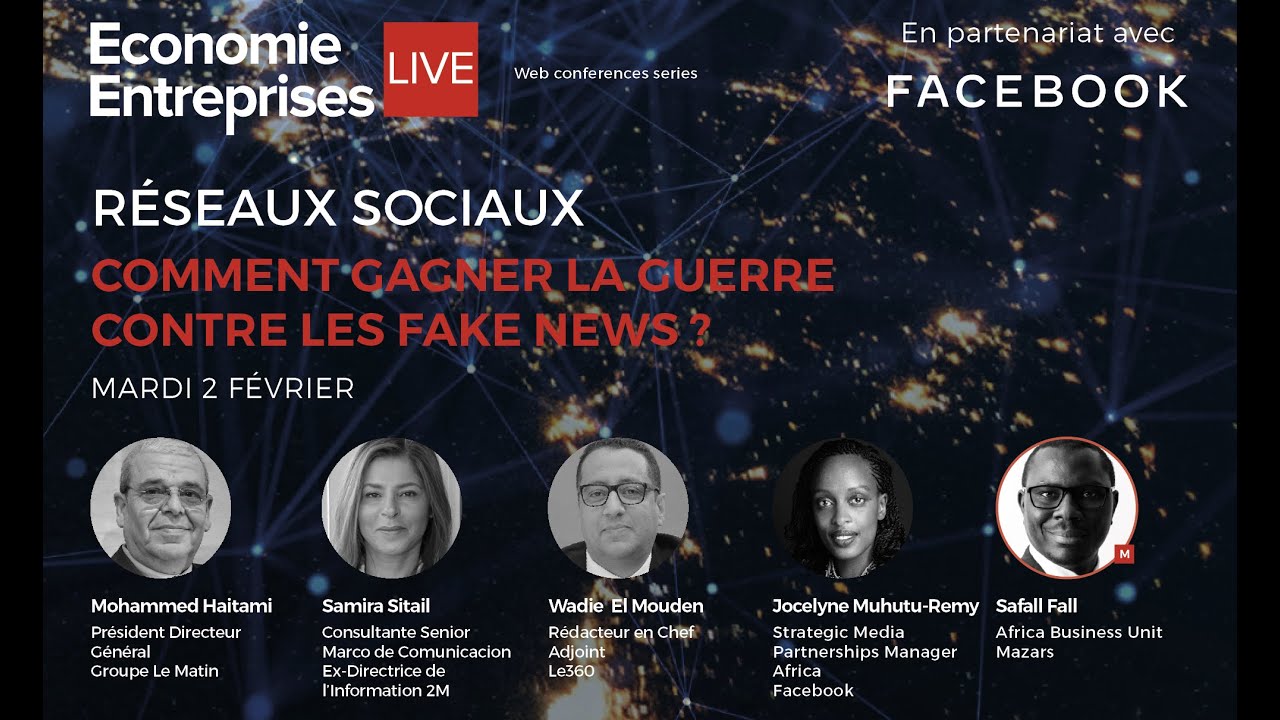 Réseaux Sociaux: Comment gagner la guerre contre les fake news?