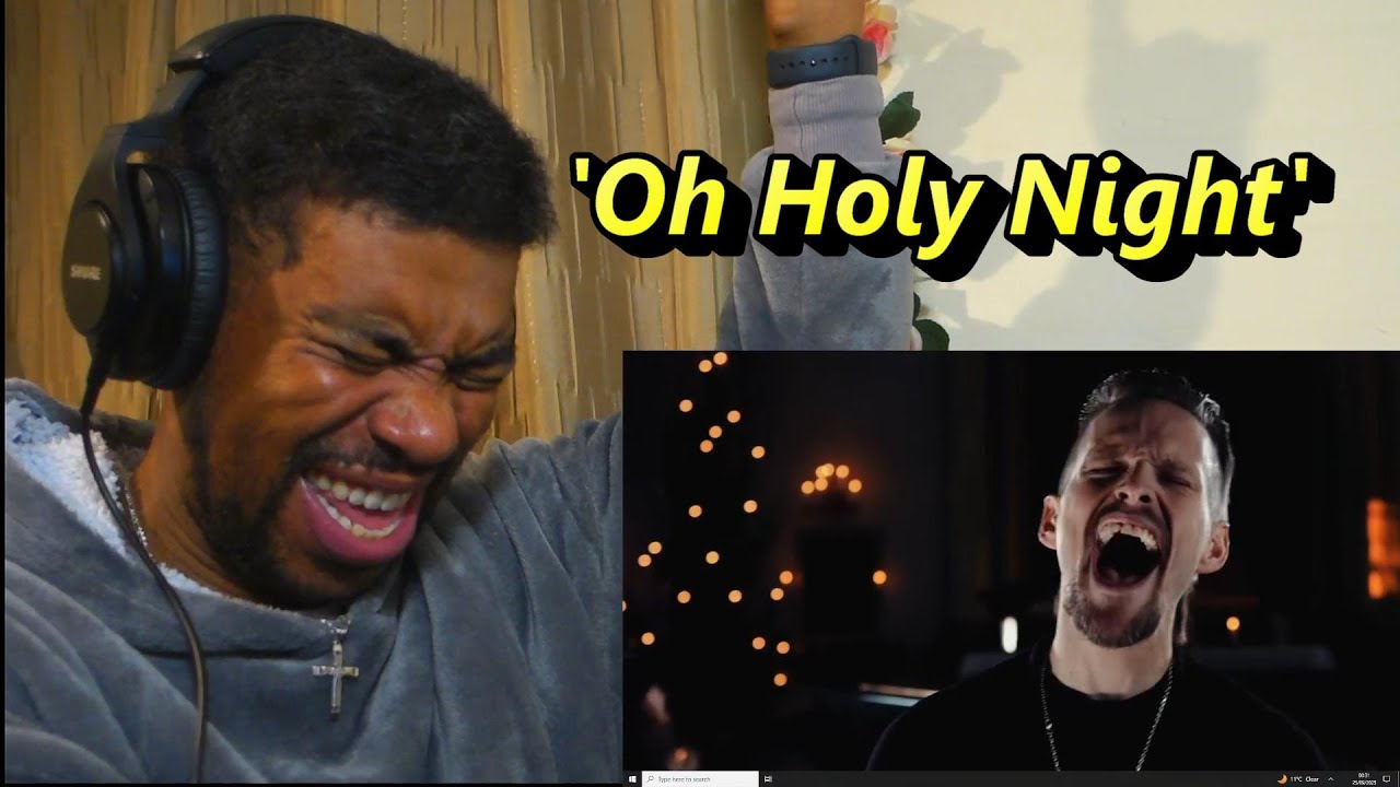 РЕАКЦИЯ | Эрик Грёнвалль «Oh Holy Night» (ЭТО МЕНЯ ШОКИРОВАЛО!!)