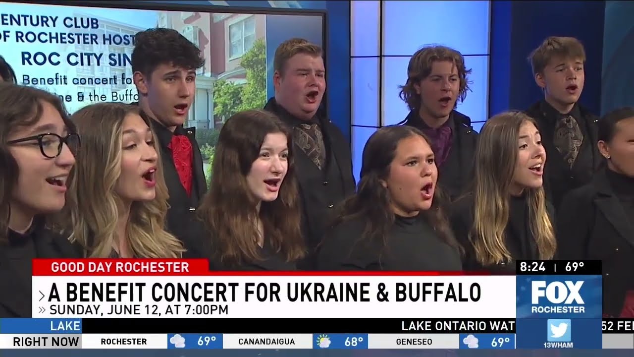 ROC City Singers perform on Good Day Rochester