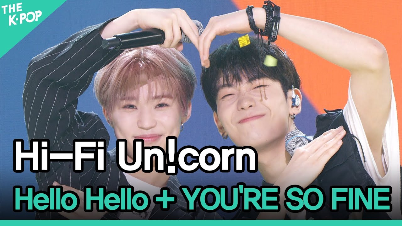 Hi-Fi Un!corn, Hello Hello+이렇게 예뻤나(YOU'RE SO FINE) | Hi-Fi Un!corn Debut Showcase : Over the Rainbow