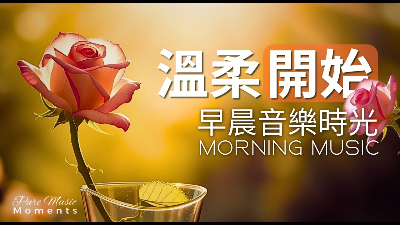 早晨音樂時光 |🌤️溫柔的開始鋼琴音樂 1小時｜早晨療癒旋律｜放鬆・專注・讀書・工作｜鋼琴水晶音樂｜溫柔・寧靜・純粹 #morningmusic #pianomusic #鋼琴音樂
