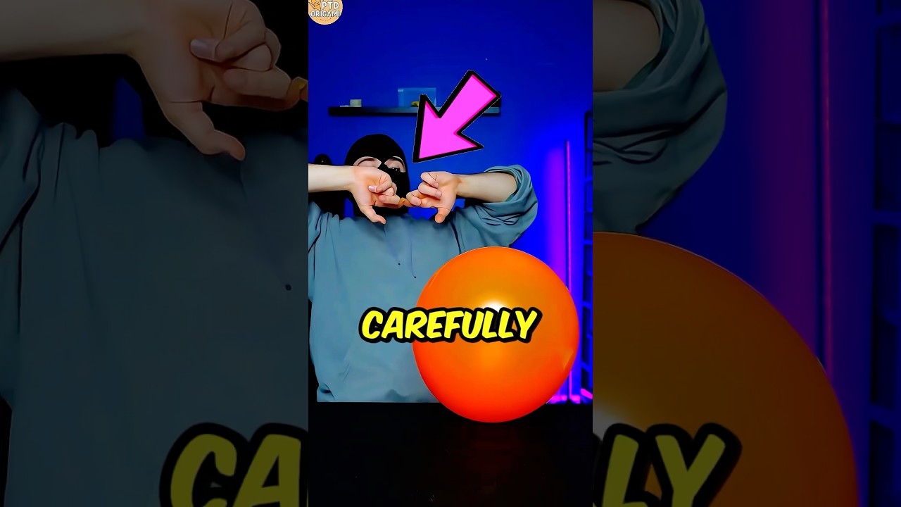 Превратите стикеры в смертоносный и точный бумажный дротик😱‼️