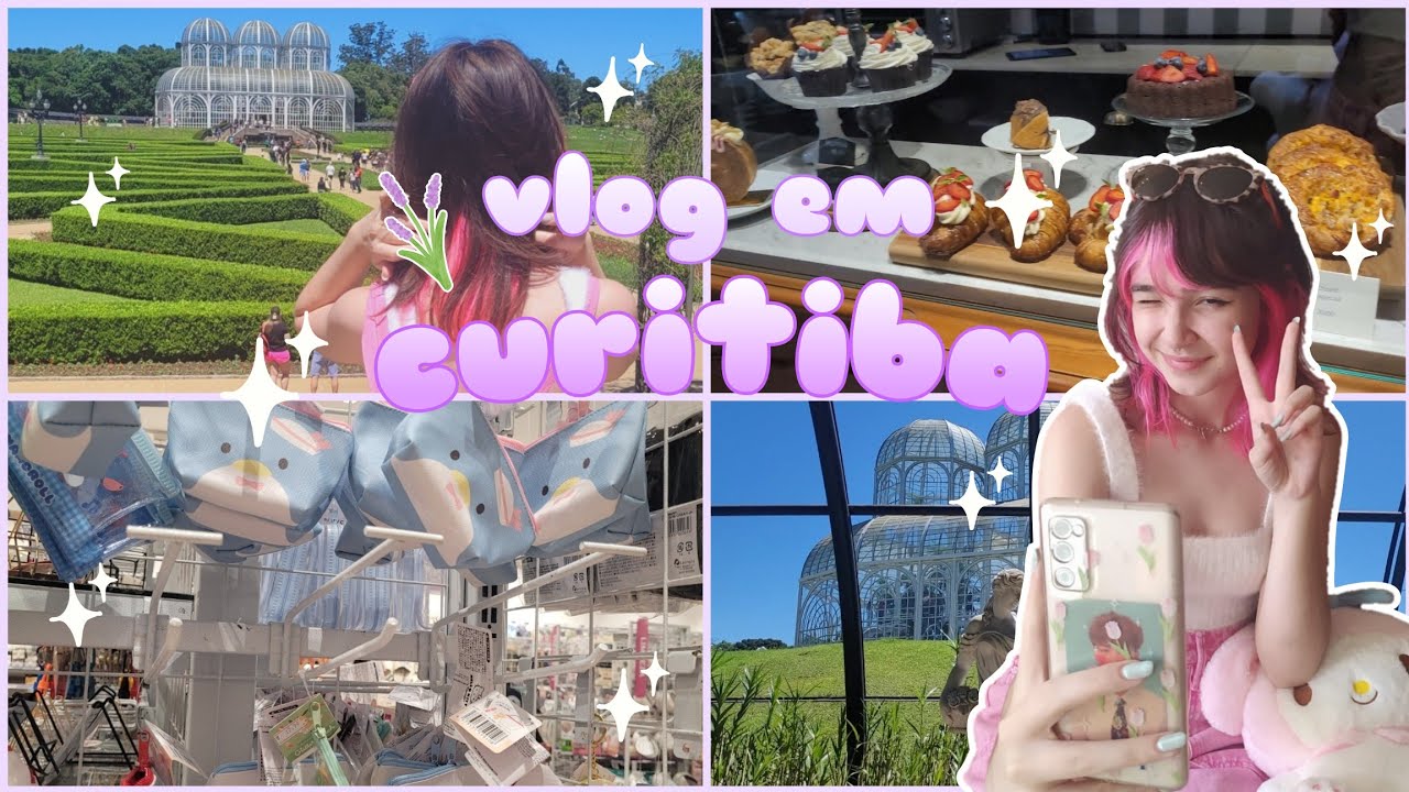 🌷 VLOG em CURITIBA! | jardim botânico, daiso, cafeteria ♡