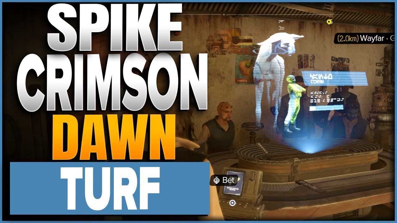 Place The Spike In Crimson Dawn District In Star Wars Outlaws