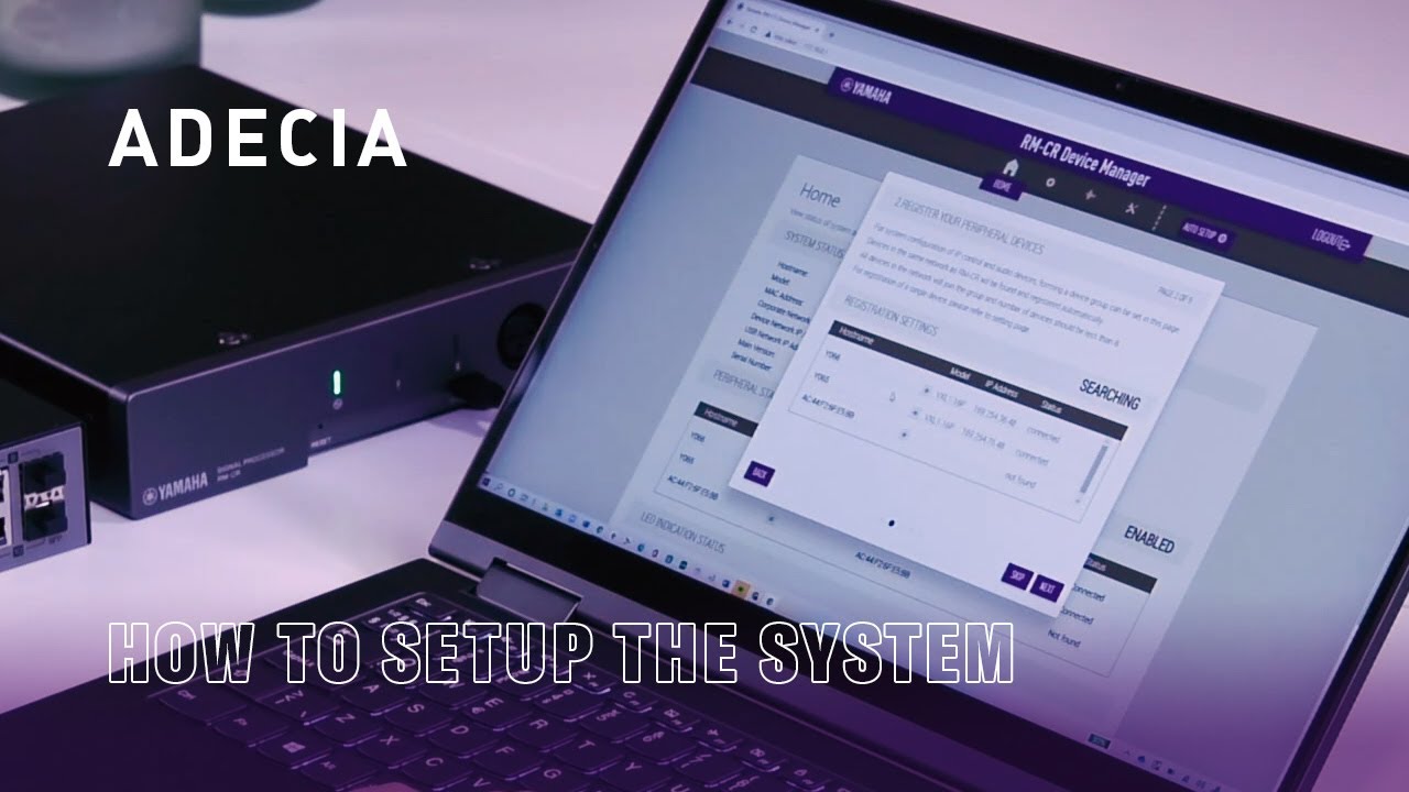 ADECIA - Setup