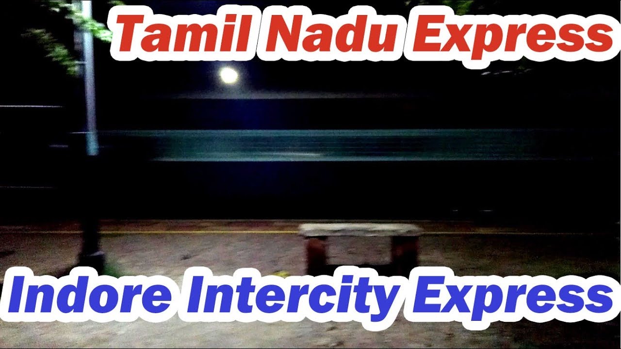 12622 Tamilnadu Superfast Overtakes 12416 Indore Intercity | Hodal