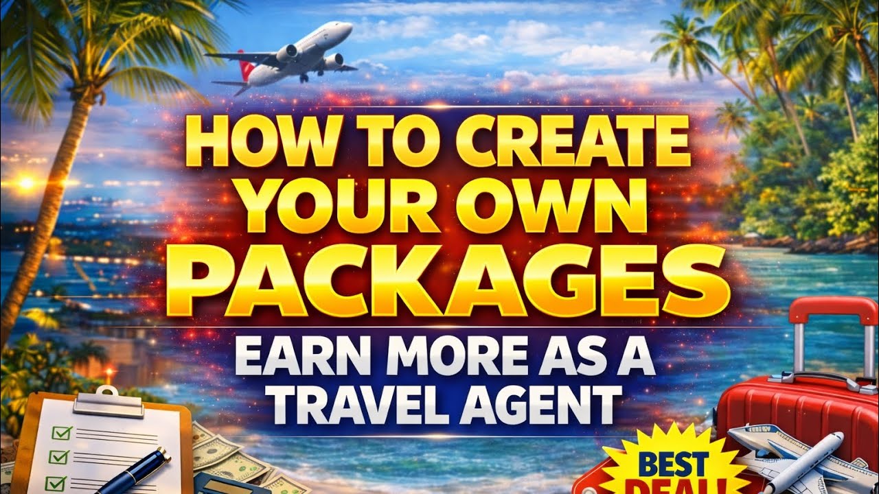 How To Create Your Own Packages & Earn More AS A TRAVEL AGENT!