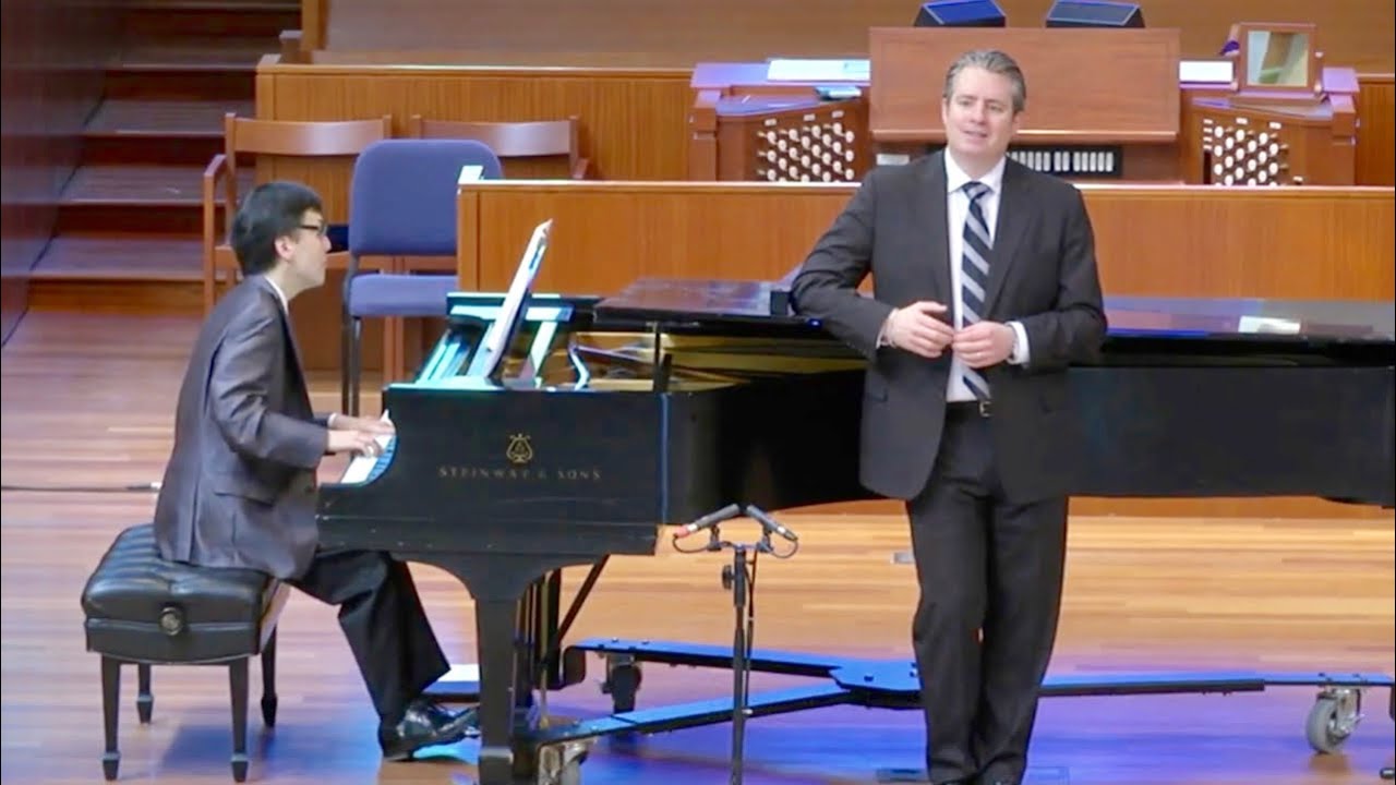 Matthew Polenzani and Ken Noda perform Barber’s Hermit Songs