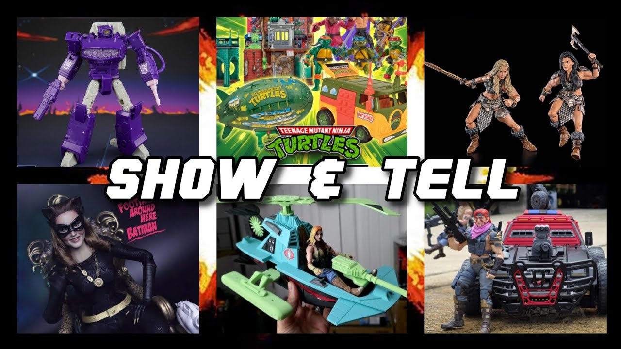 SHOW & TELL PixisDesigns, Jazzinc, Four Horsemen, Jada, Playmates, Mattel, Hasbro