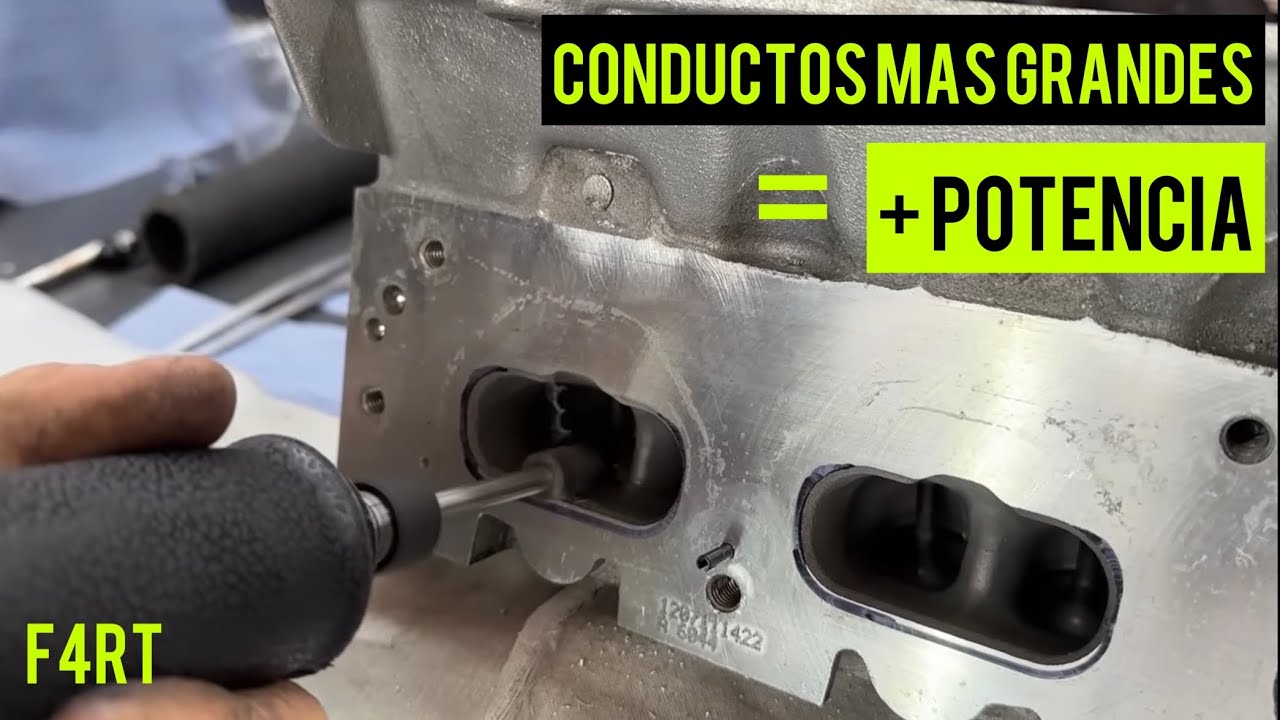Trabajando la TAPA DE CILINDROS del Sandero | MAS POTENCIA