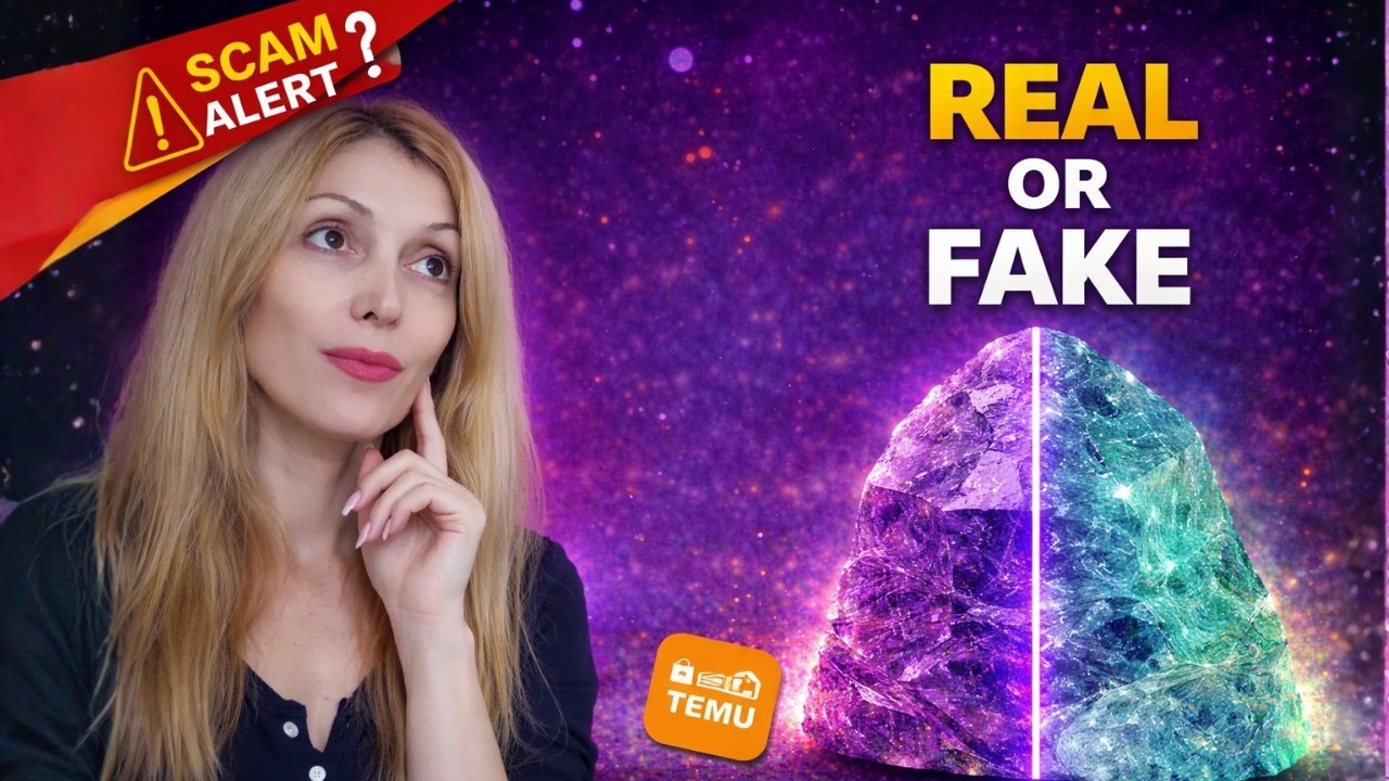 I Tested Cheap TEMU Crystals… Are They Real?