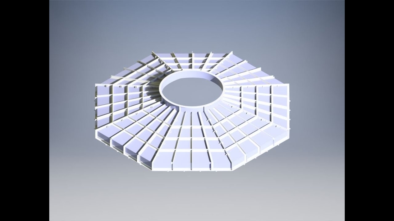 Inventor 2019 Tutorial 8 | Frame Mold Concrete