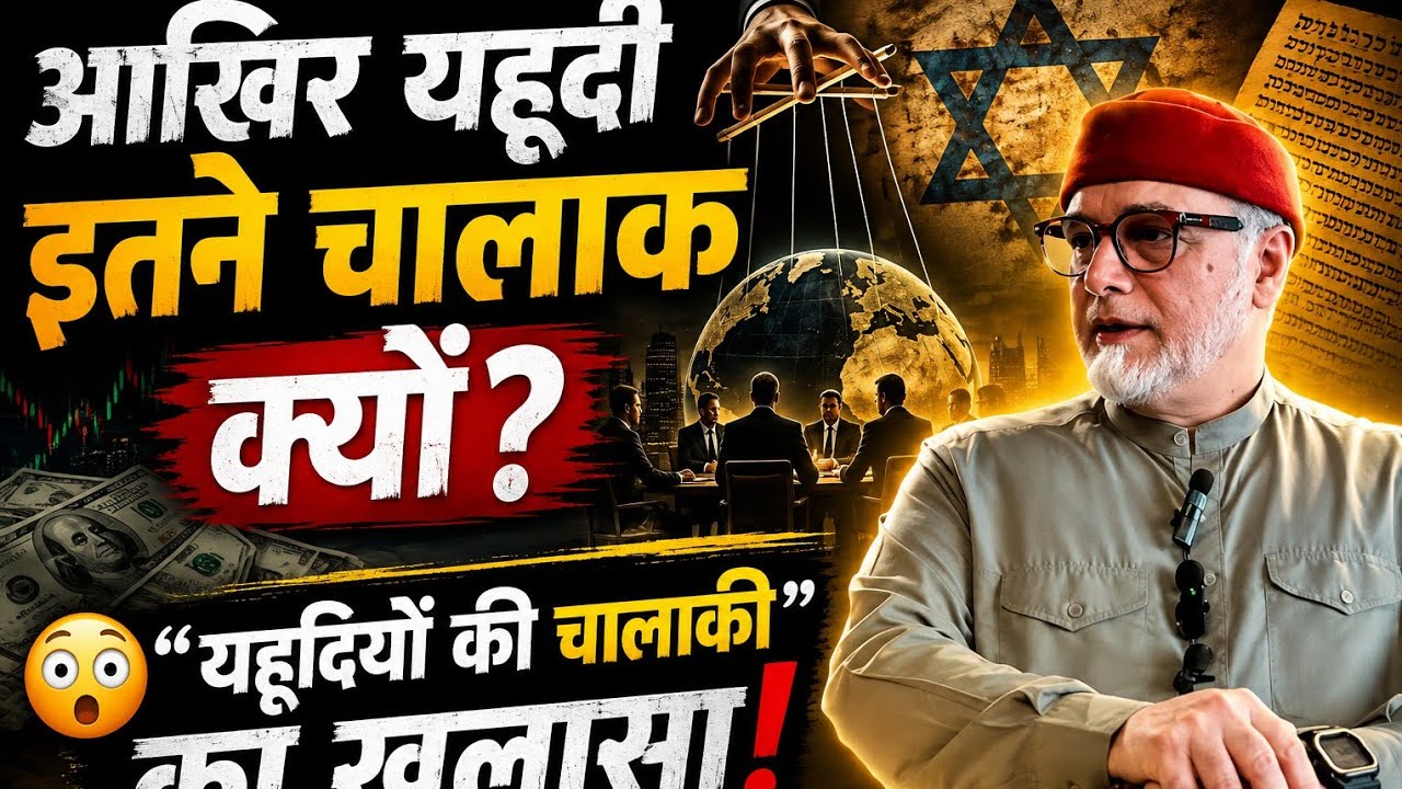 Aakhir Yahudi Itne Chalaak Kyun?😱 Yahudiyon Ki Chalaki Ka Bada Khulasa!