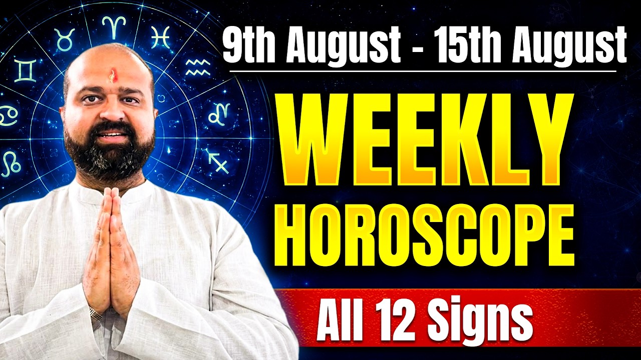 9th to 15th August 2026 Weekly Horoscope for all 12 signs | Vedic Astrology | Eclipse Week