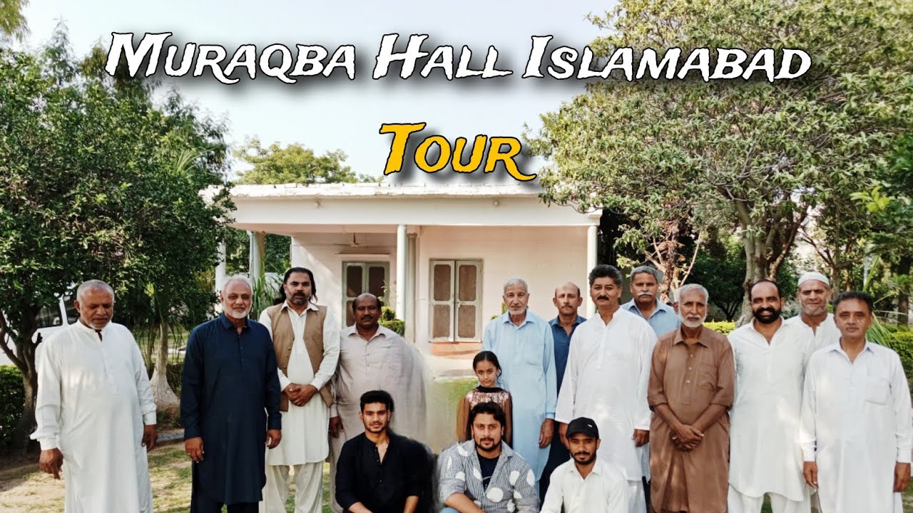 Experience the Serenity of Muraqba Hall, A Hidden Gem in Islamabad | Khalid Qureshi Azeemi