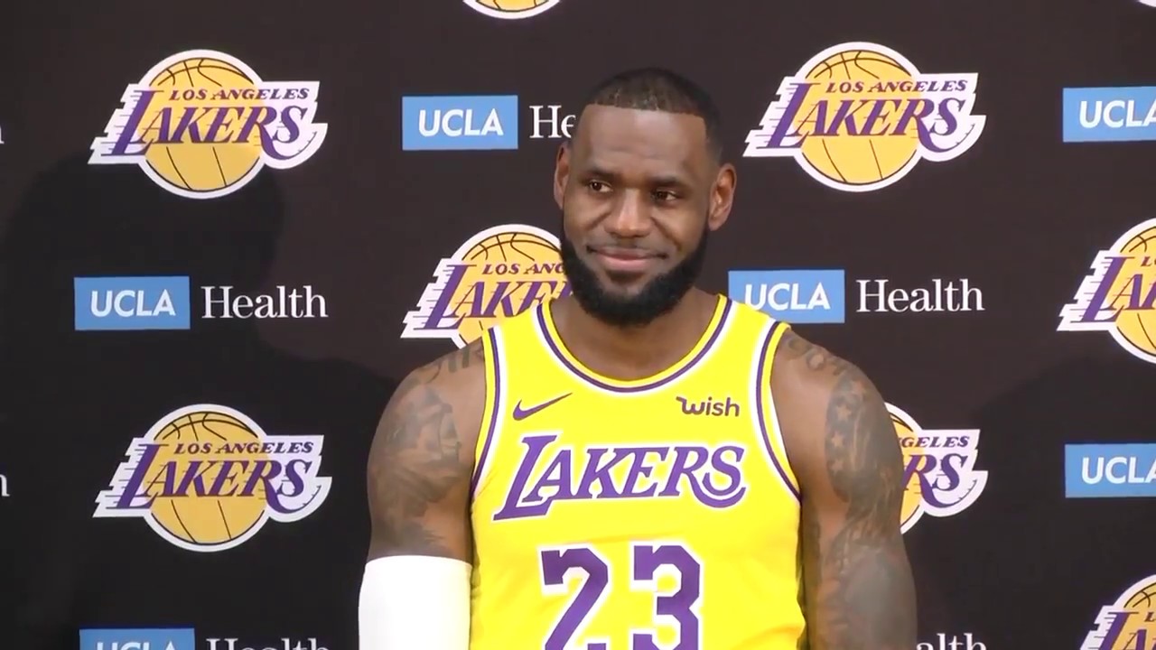 [FULL] LeBron James' first press conference with Los Angeles Lakers | NBA Media Day | ESPN
