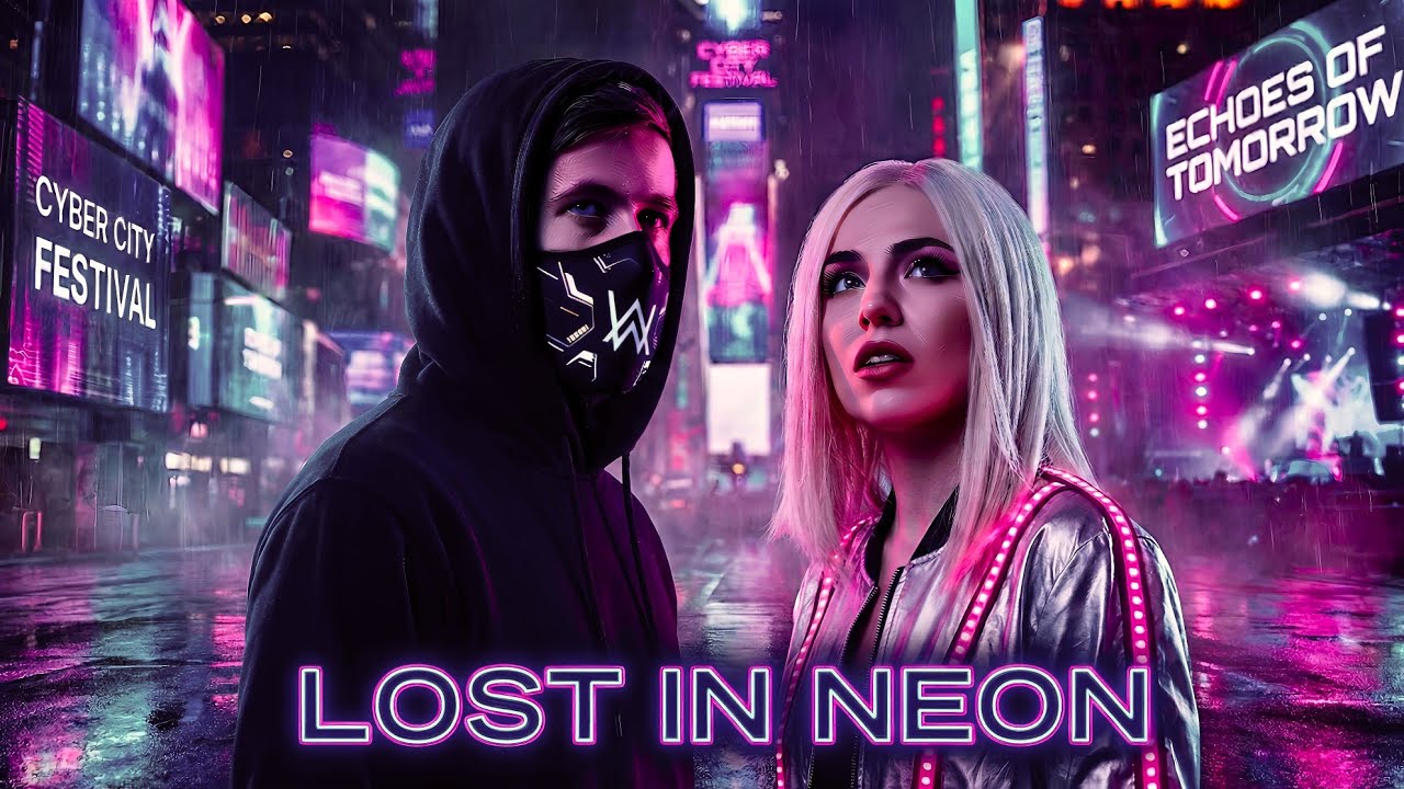 Alan Walker & Ava Max - Lost in Neon | Emotional EDM Pop 2026 (Official Music Video)
