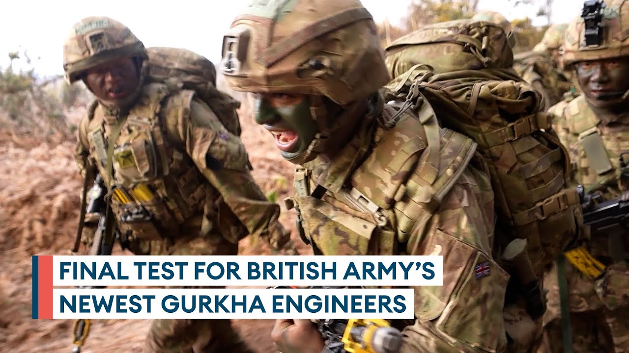 Moment of truth for Queen’s Gurkha Engineers in final combat test