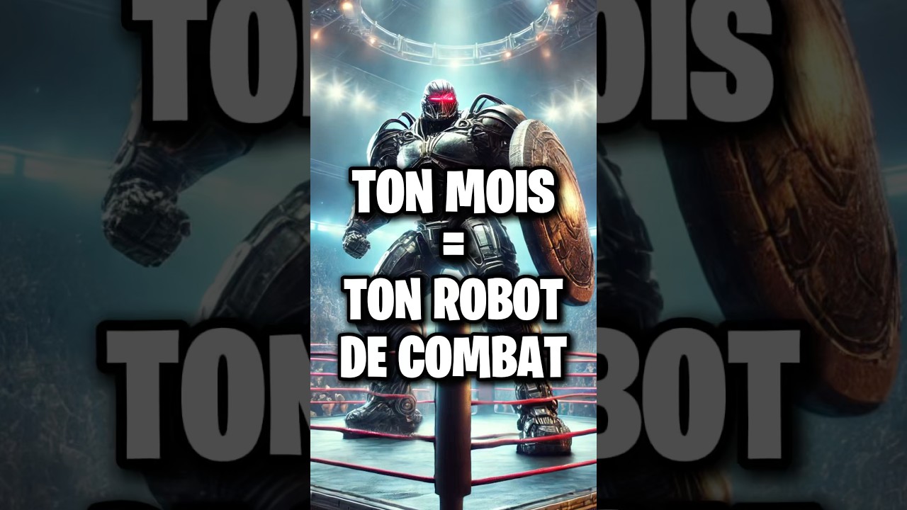 D&Eacute;COUVRE TON ROBOT DE COMBAT