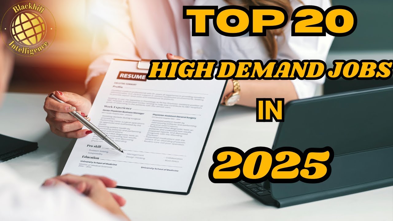 Top 20 High Demand Jobs in 2025