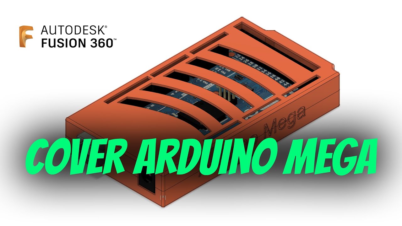 FUSION 360 TUTORIAL - Case per Arduino Mega