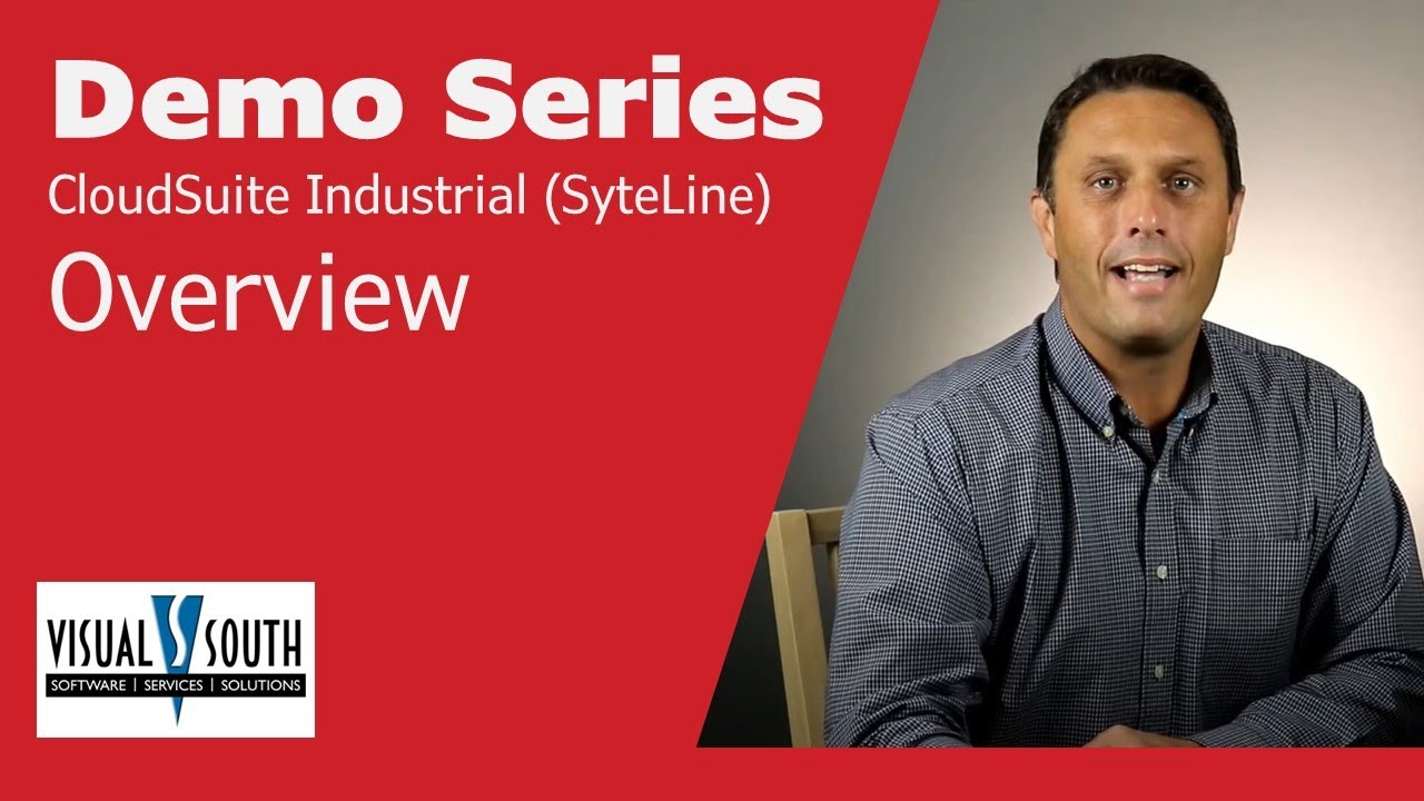 CloudSuite Industrial (SyteLine) Overview Demo | Infor ERP Software