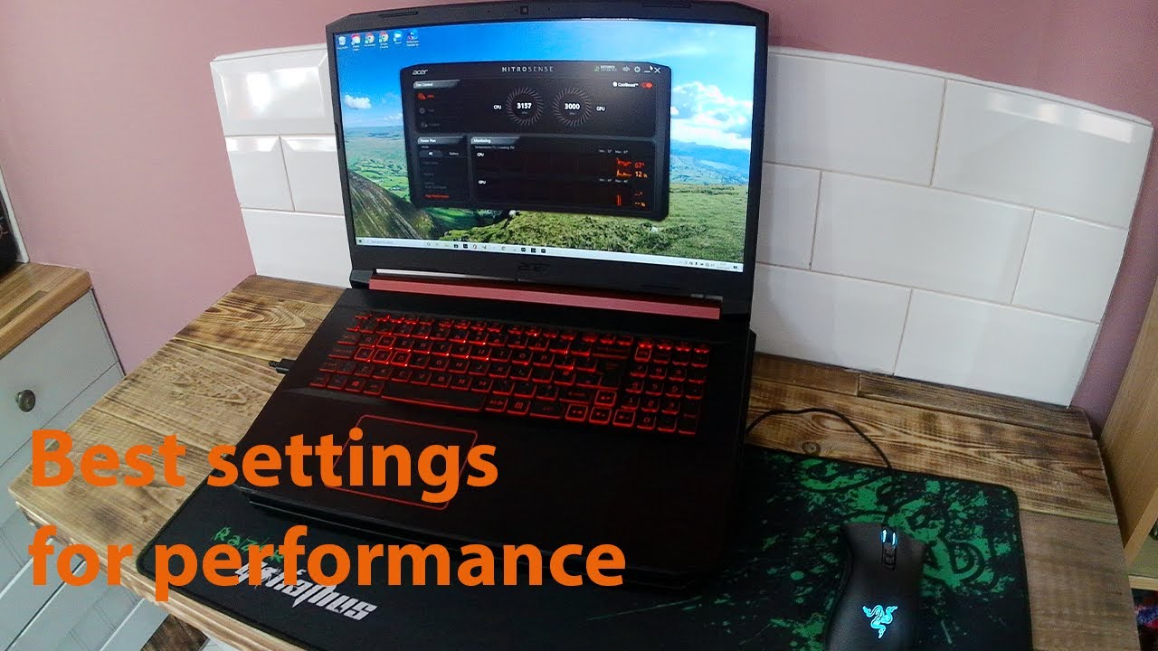 Best Settings For Performance And Gaming On Acer Nitro 5