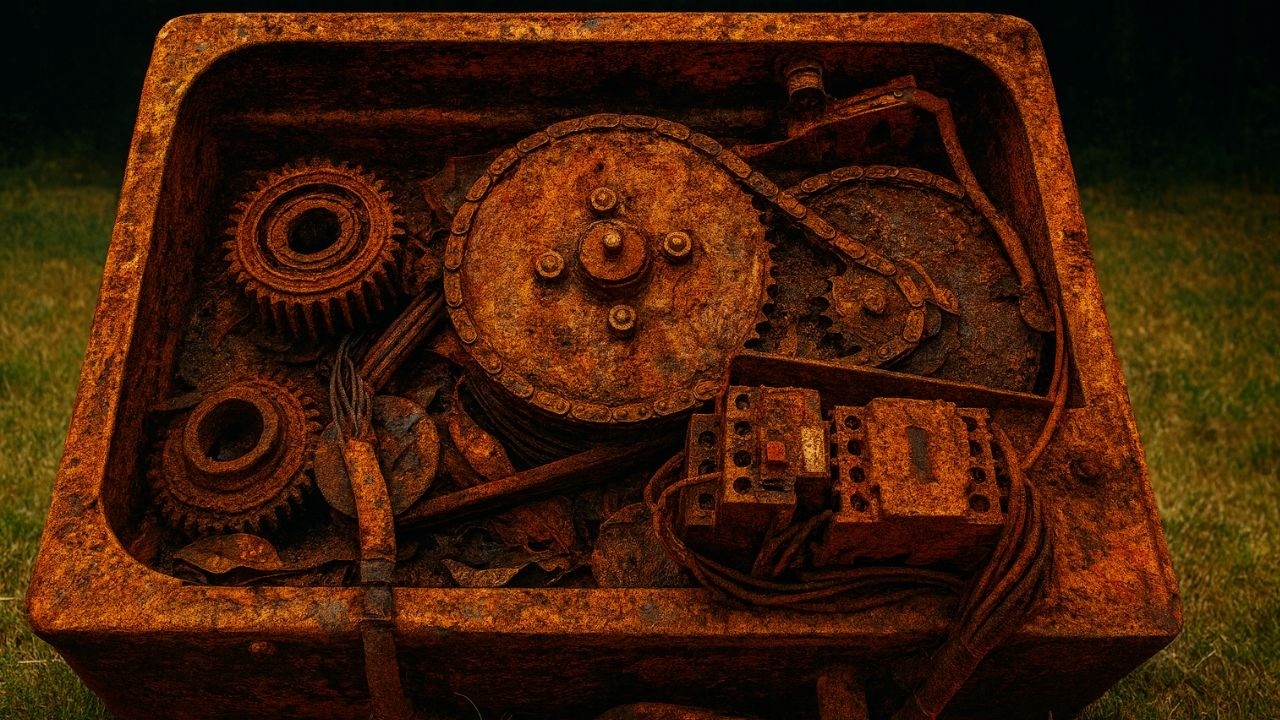 Rusty, Burned, Seized… Full Restoration of an Antique Kitchen Mixer